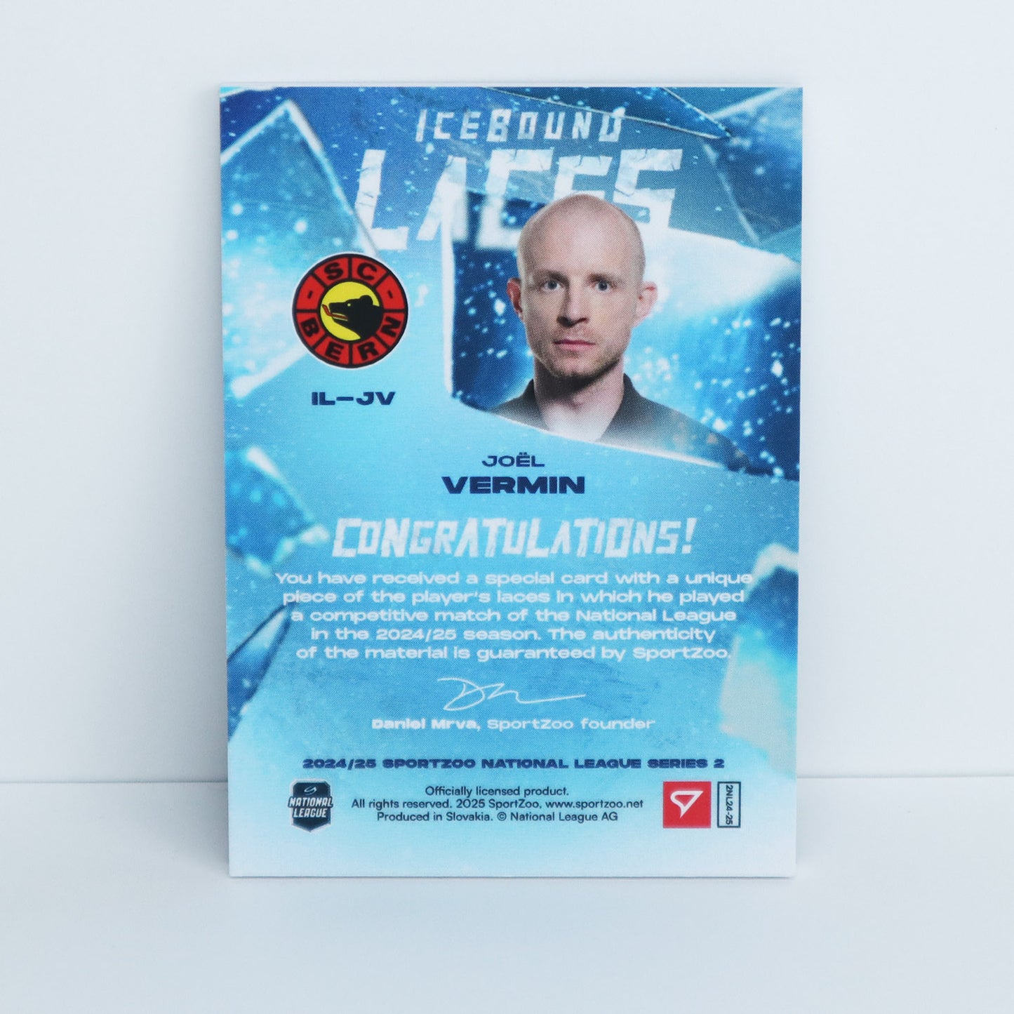 IL-JV - SCB - JOEL VERMIN - ICEBOUND LACES - 21/30