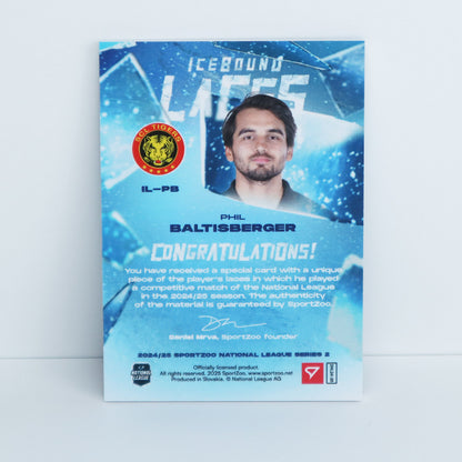 IL-PB - SCL - PHIL BALTISBERGER - ICEBOUND LACES - 05/30