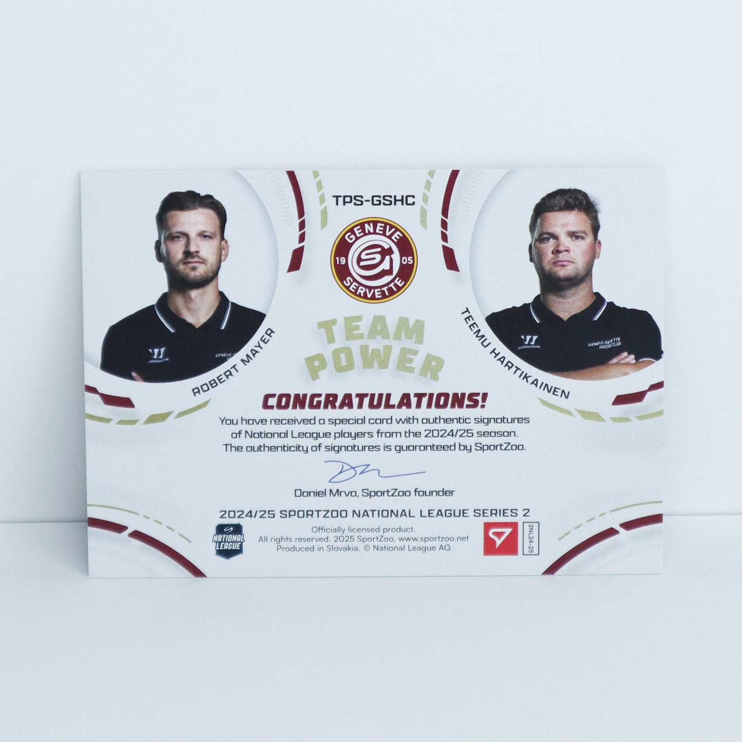 TPS-GSHC - TEAM POWER DUAL AUTO - 24/25