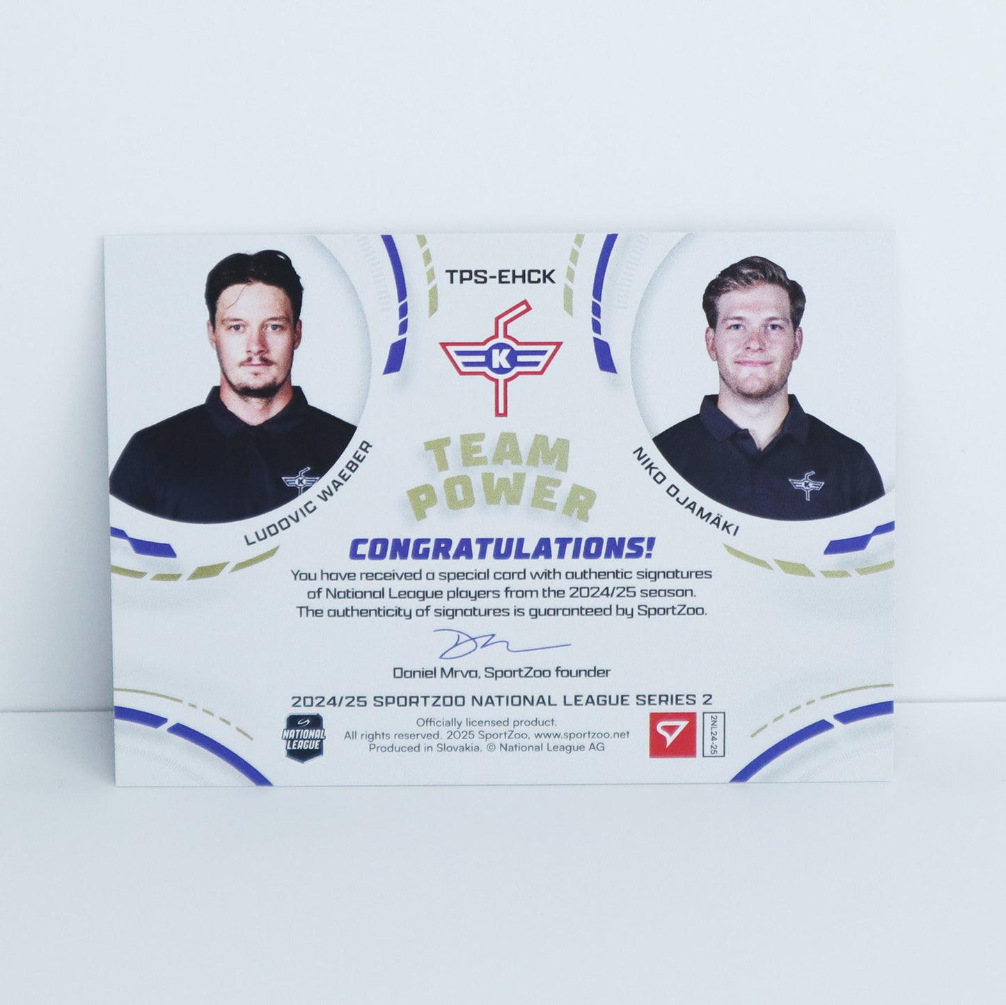 TPS-EHCK - TEAM POWER DUAL AUTO - 22/25
