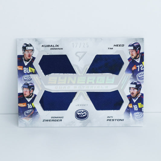 SQ-HCAP - HCAP - KUBALIK, HEED, ZWERGER, PESTONI - SYNERGY QUAD MATERIALS JERSEY - 17/25
