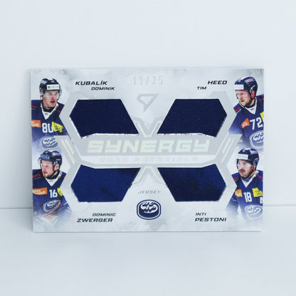 SQ-HCAP - HCAP - KUBALIK, HEED, ZWERGER, PESTONI - SYNERGY QUAD MATERIALS JERSEY - 19/25