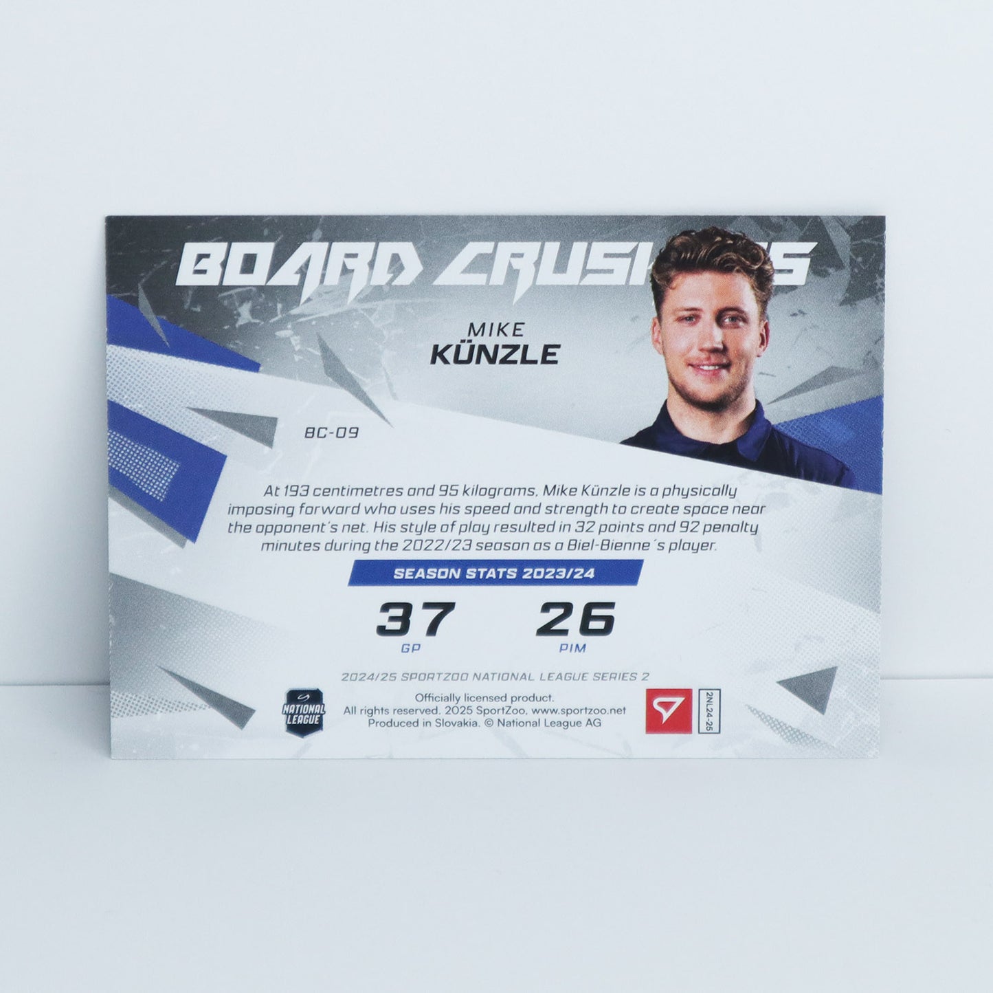 BC-09 - EVZ - MIKE KUNZLE - BOARD CRUSHERS BASE