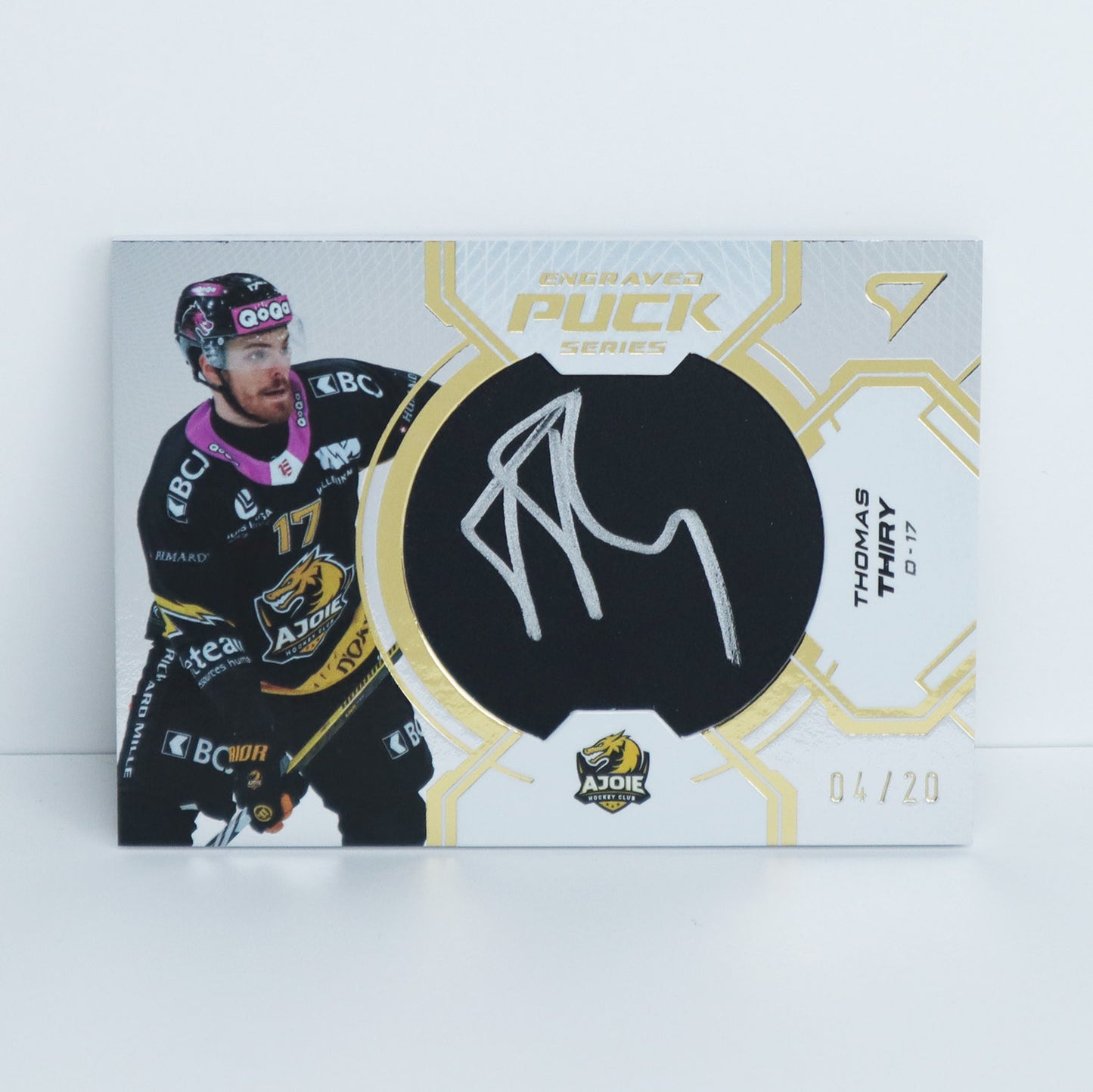 EP-TT - HCA - THOMAS THIRY - ENGRAVED PUCK SERIES AUTO - 04/20