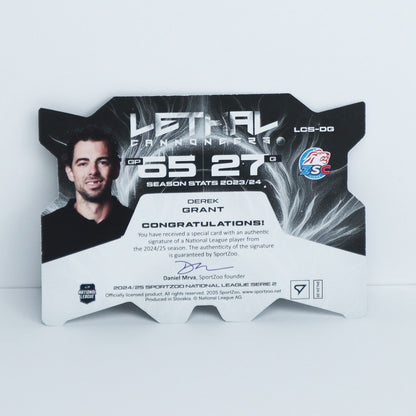 LCS-DG - ZSC - DEREK GRANT - LETHAL CANNONEERS AUTO - 18/45