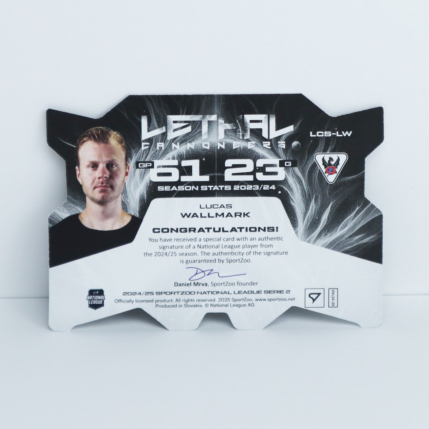 LCS-LW - FRI - LUCAS WALLMARK - LETHAL CANNONEERS AUTO - 27/45