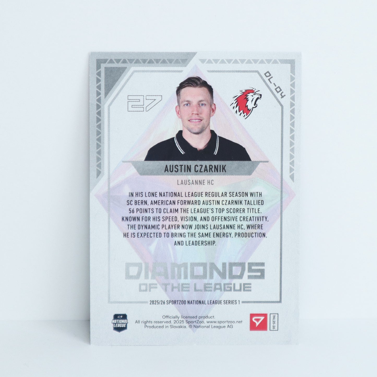 DL-04 - LHC - AUSTIN CZARNIK - DIAMONDS OF THE LEAGUE BASE