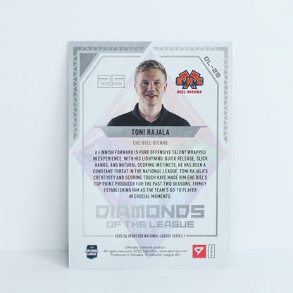 DL-29 - EHCB - TONI RAJALA - DIAMONDS OF THE LEAGUE BASE
