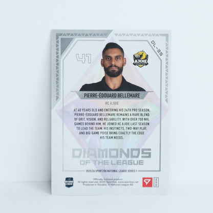 DL-35 - HCA - PIERRE-EDOUARD BELLEMARE - DIAMONDS OF THE LEAGUE BASE