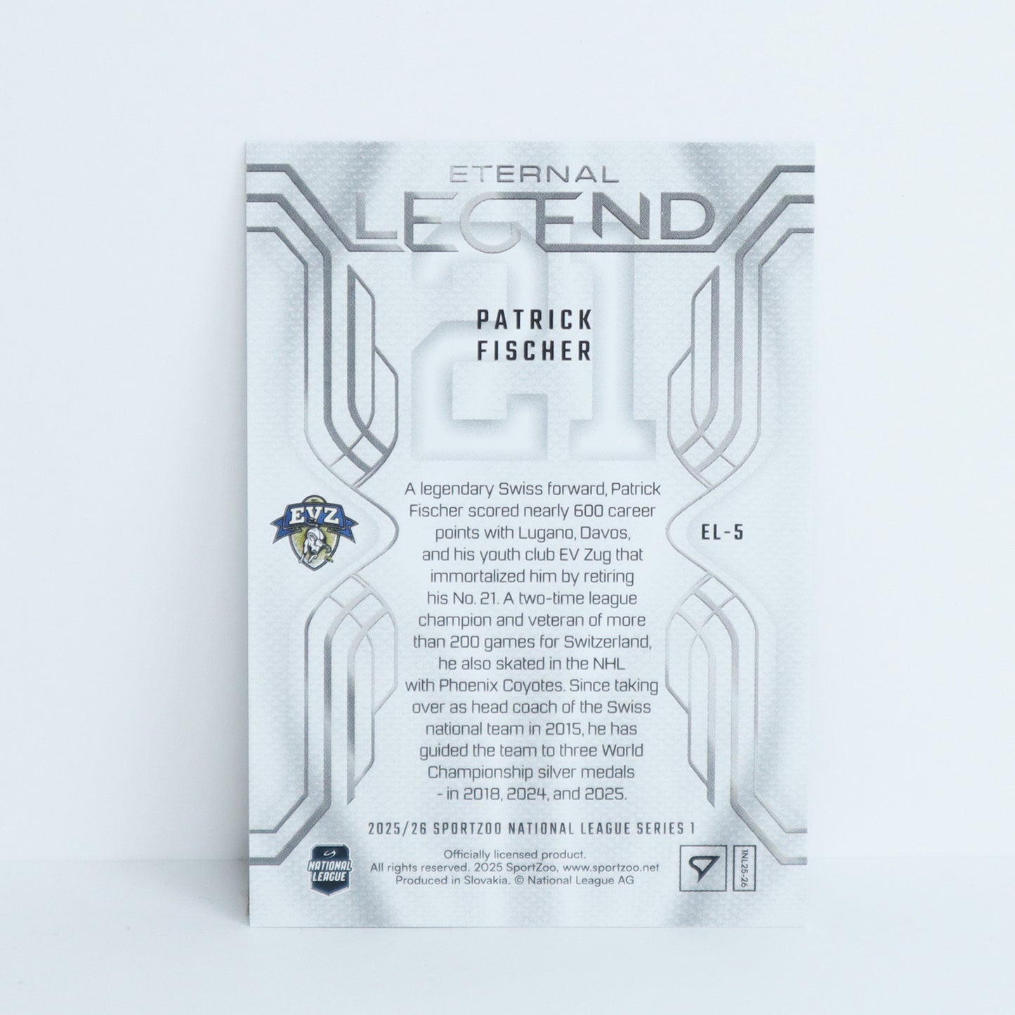 EL-05 - EVZ - PATRICK FISCHER - ETERNAL LEGENDS BASE