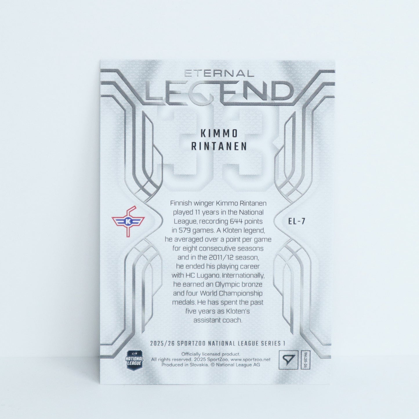 EL-07 - EHCK - KIMMO RINTANEN - ETERNAL LEGENDS BASE