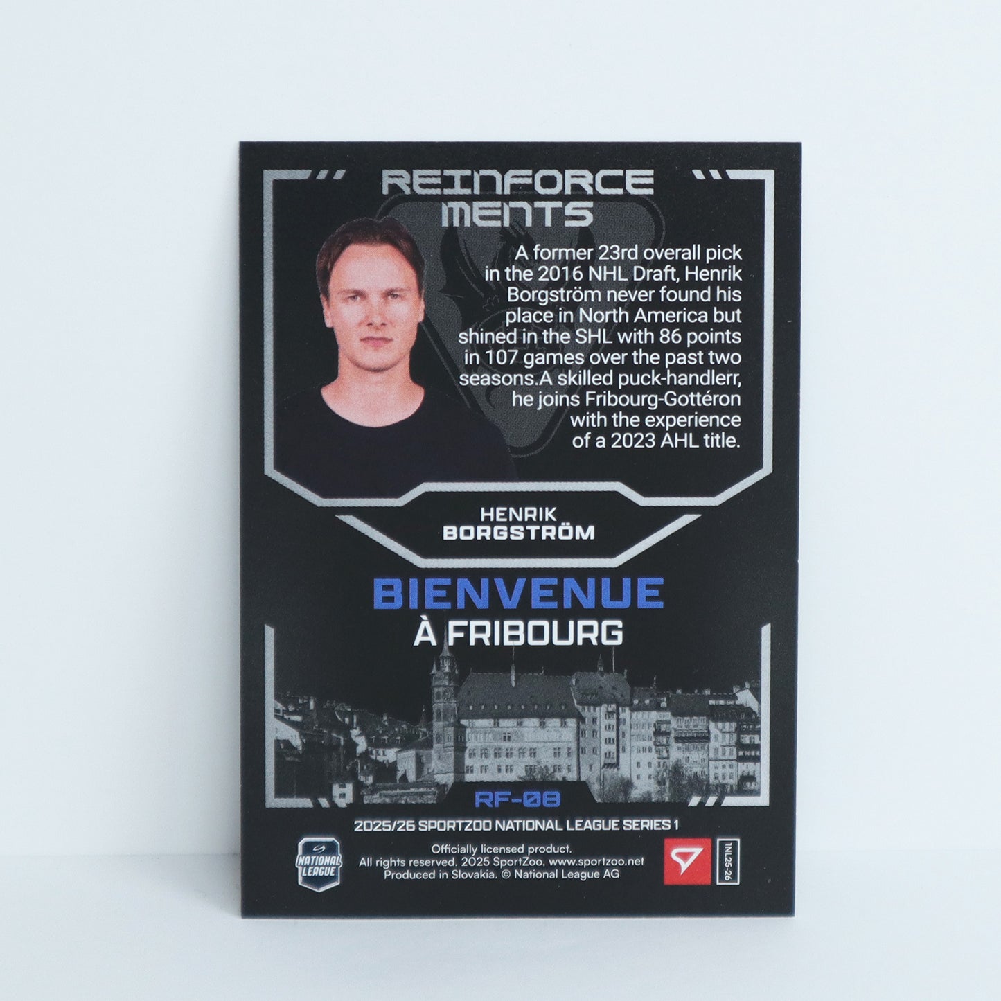 RF-08 - FRI - HENRIK BORGSTROM - REINFORCEMENTS BASE