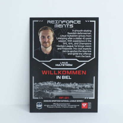 RF-21 - EHCB - LINUS HULTSTROM - REINFORCEMENTS BASE