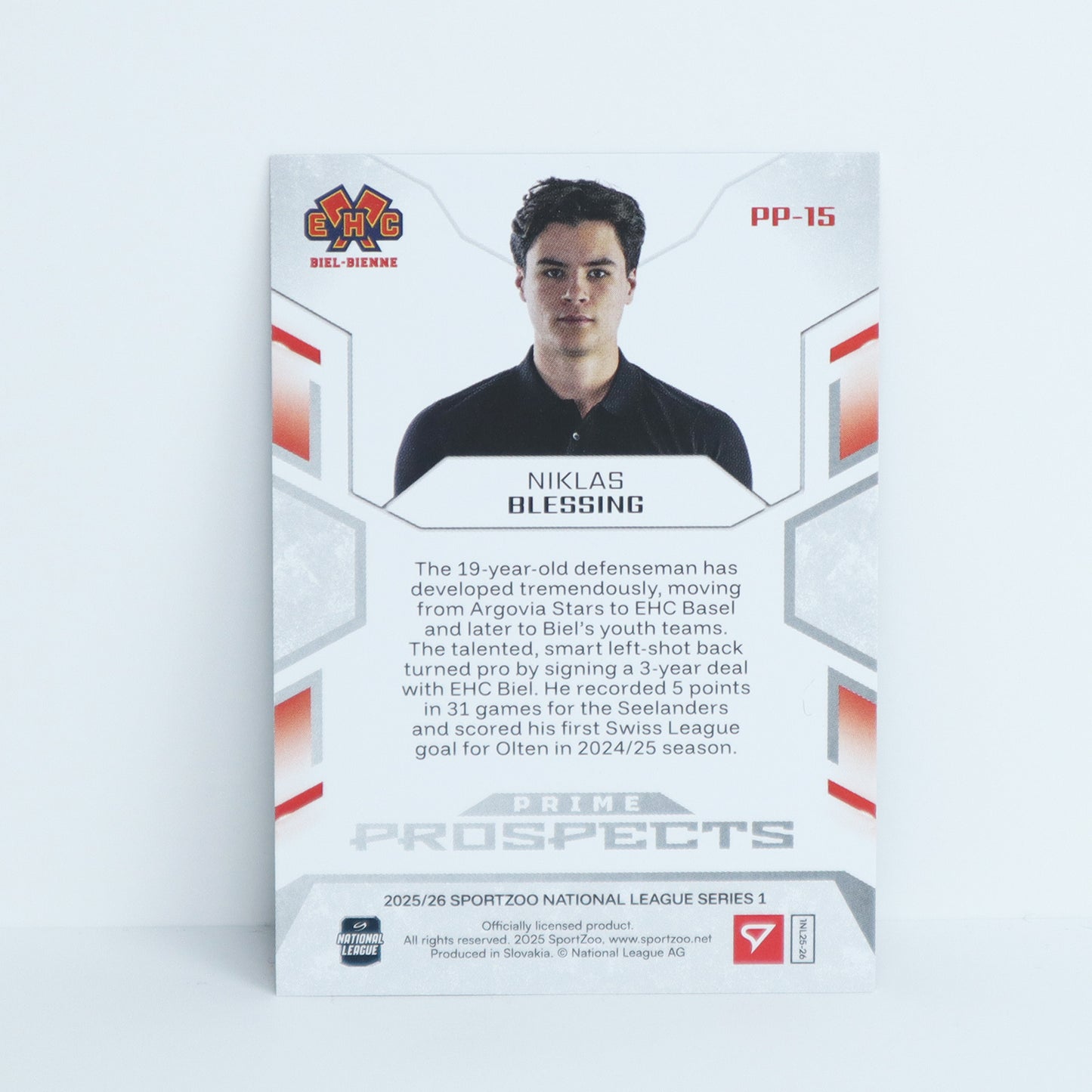 PP-15 - EHCB - NIKLAS BLESSING - PRIME PROSPECTS BLUE - 25/65