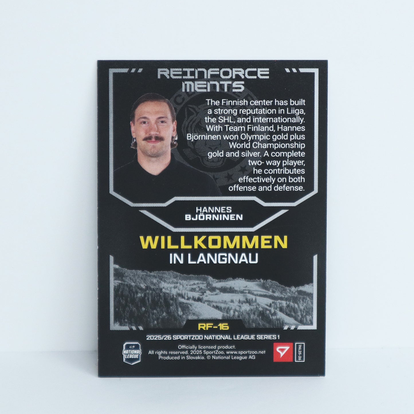RF-16 - SCL - HANNES BJORNINEN - REINFORCEMENTS COPPER - 09/80