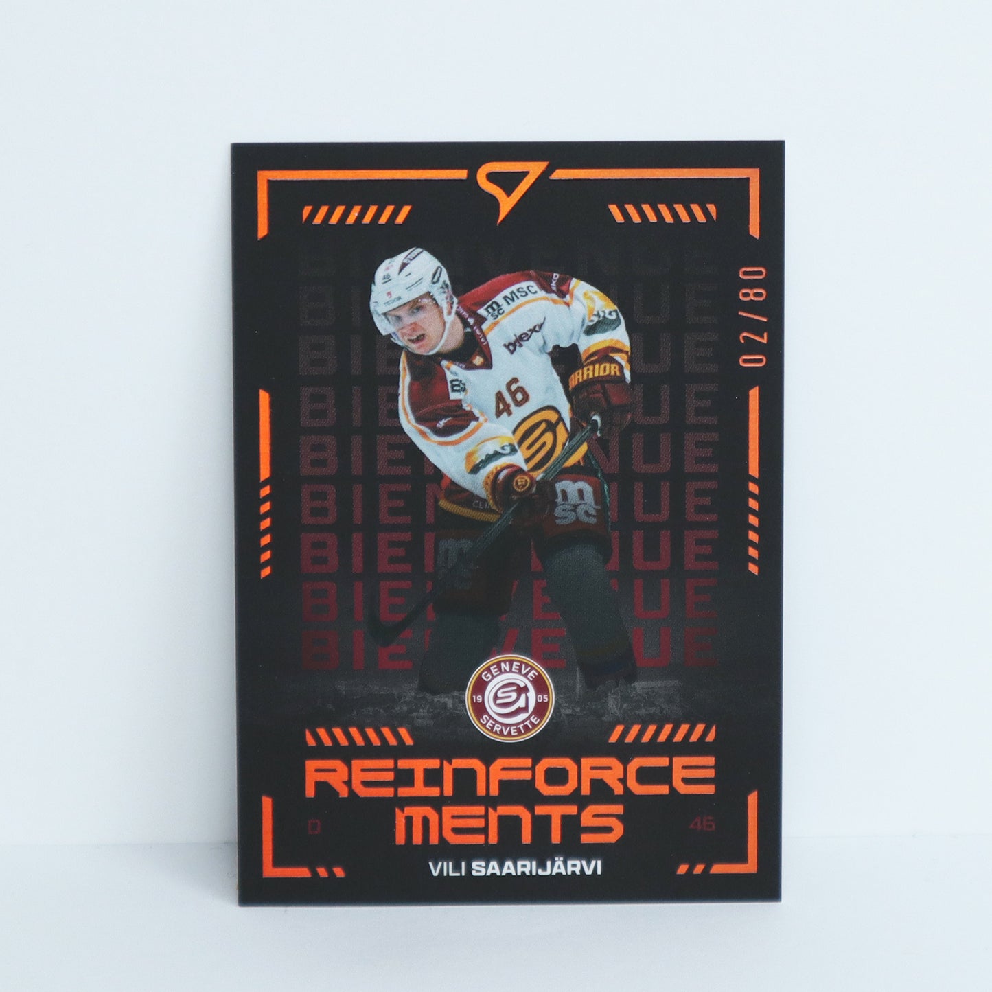 RF-27 - GSHC - VILI SAARIJARVI - REINFORCEMENTS COPPER - 02/80