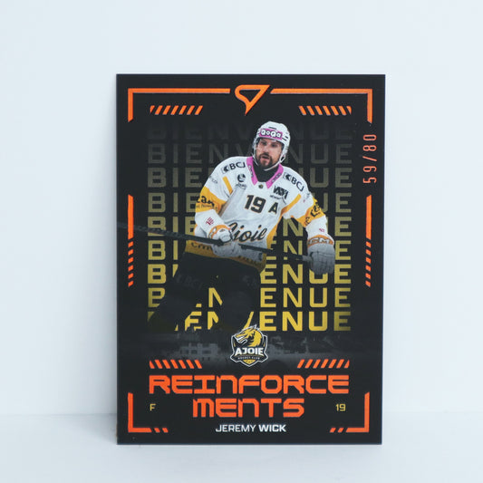 RF-36 - HCA - JEREMY WICK - REINFORCEMENTS COPPER - 59/80