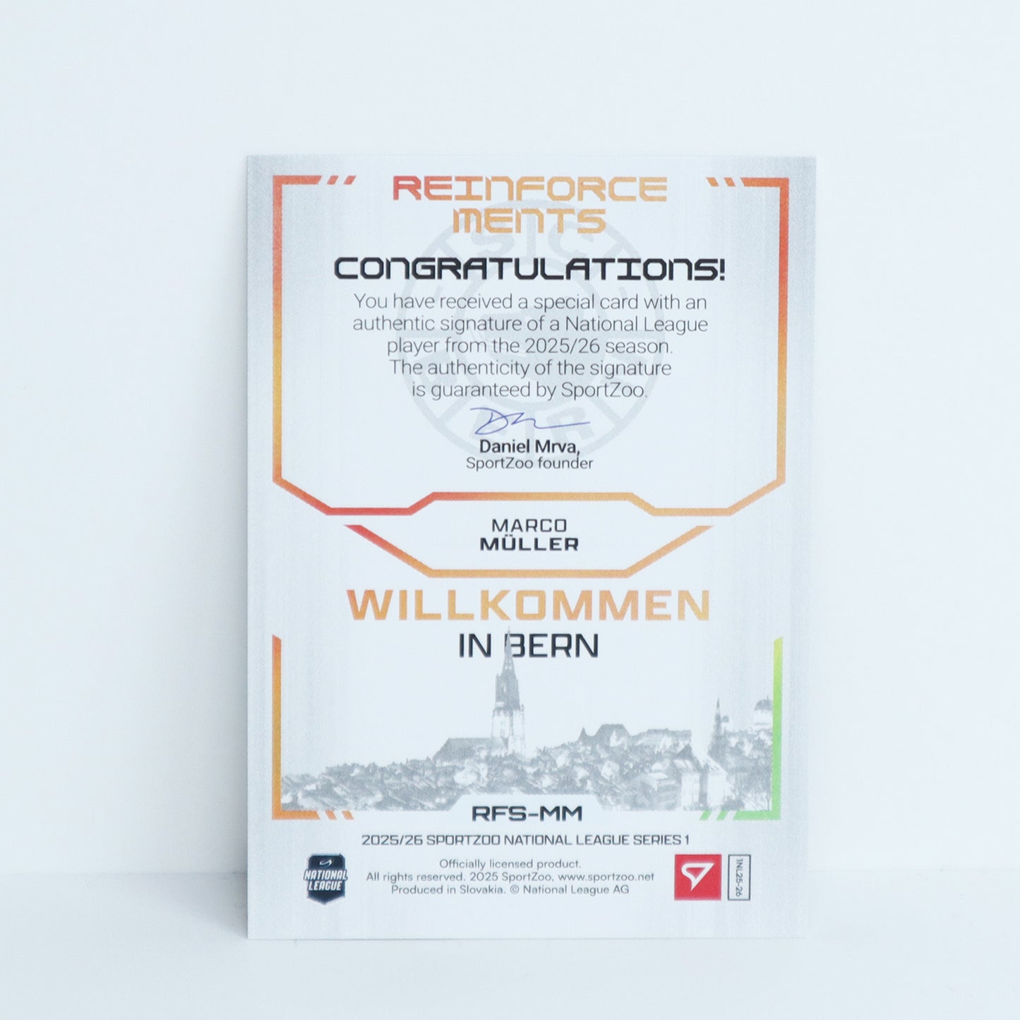 RFS-MM - SCB - MARCO MULLER - REINFORCEMENTS GOLD AUTO - 30/60