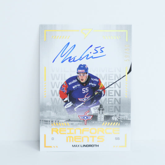 RFS-ML - EHCK - MAX LINDROTH - REINFORCEMENTS GOLD AUTO - 59/60