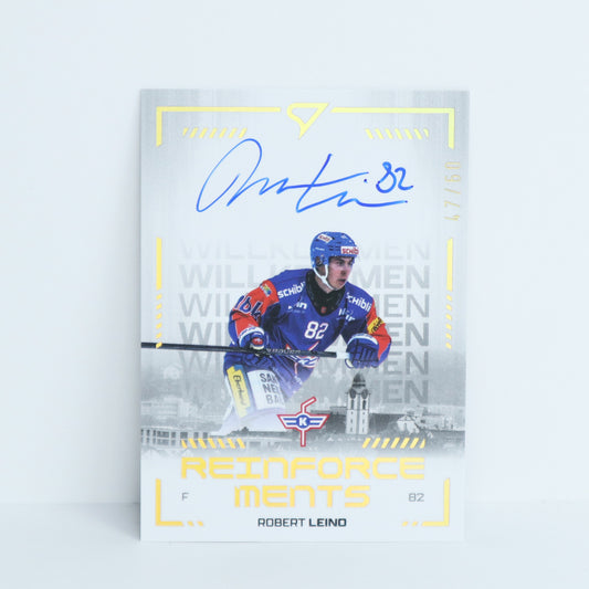RFS-RL - EHCK - ROBERT LEINO - REINFORCEMENTS GOLD AUTO - 47/60