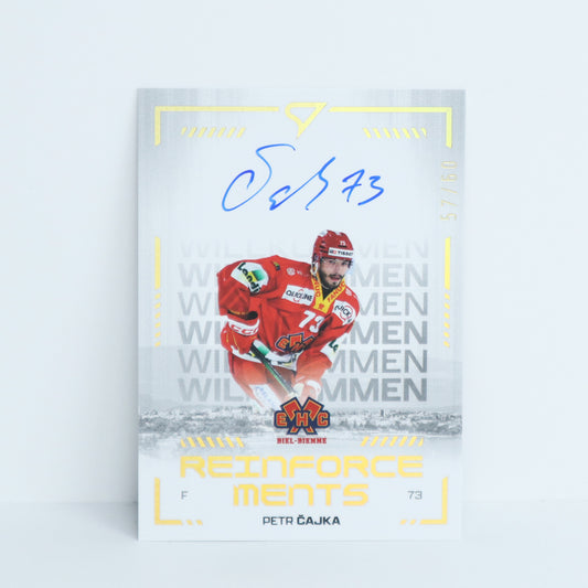 RFS-PC - EHCB - PETR CAJKA - REINFORCEMENTS GOLD AUTO - 57/60