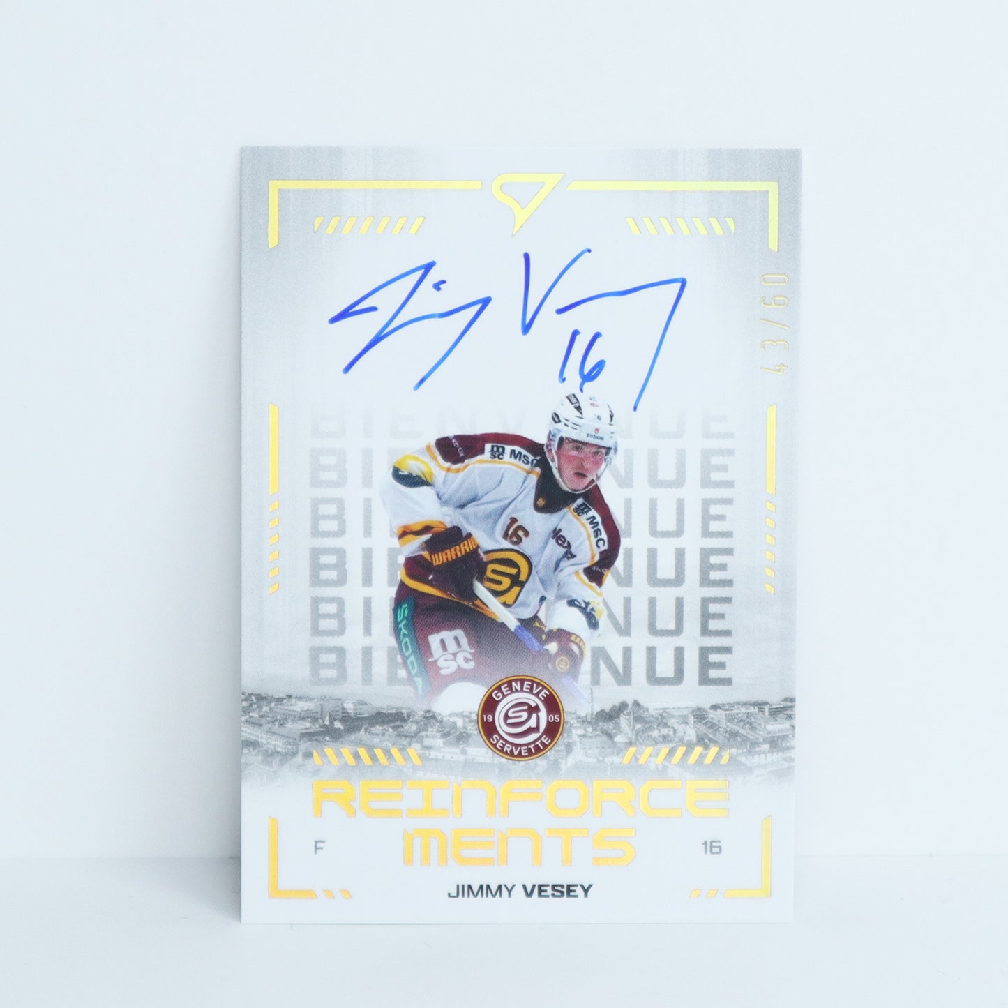 RFS-JV - GSHC - JIMMY VESEY - REINFORCEMENTS GOLD AUTO - 43/60
