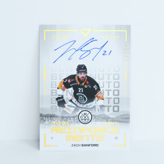 RFS-ZS - HCL - ZACH SANFORD - REINFORCEMENTS GOLD AUTO - 57/60