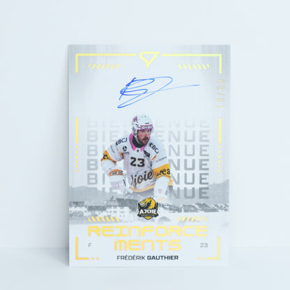 RFS-FG - HCA - FREDERIK GAUTHIER - REINFORCEMENTS GOLD AUTO - 19/60