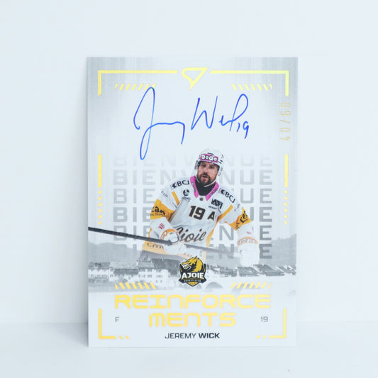 RFS-JW - HCA - JEREMY WICK - REINFORCEMENTS GOLD AUTO - 40/60