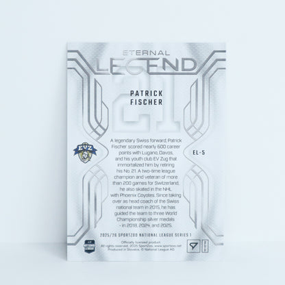 EL-05 - EVZ - PATRICK FISCHER - ETERNAL LEGENDS BLUE - 34/65