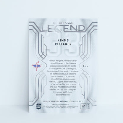 EL-07 - EHCK - KIMMO RINTANEN - ETERNAL LEGENDS BLUE - 06/65