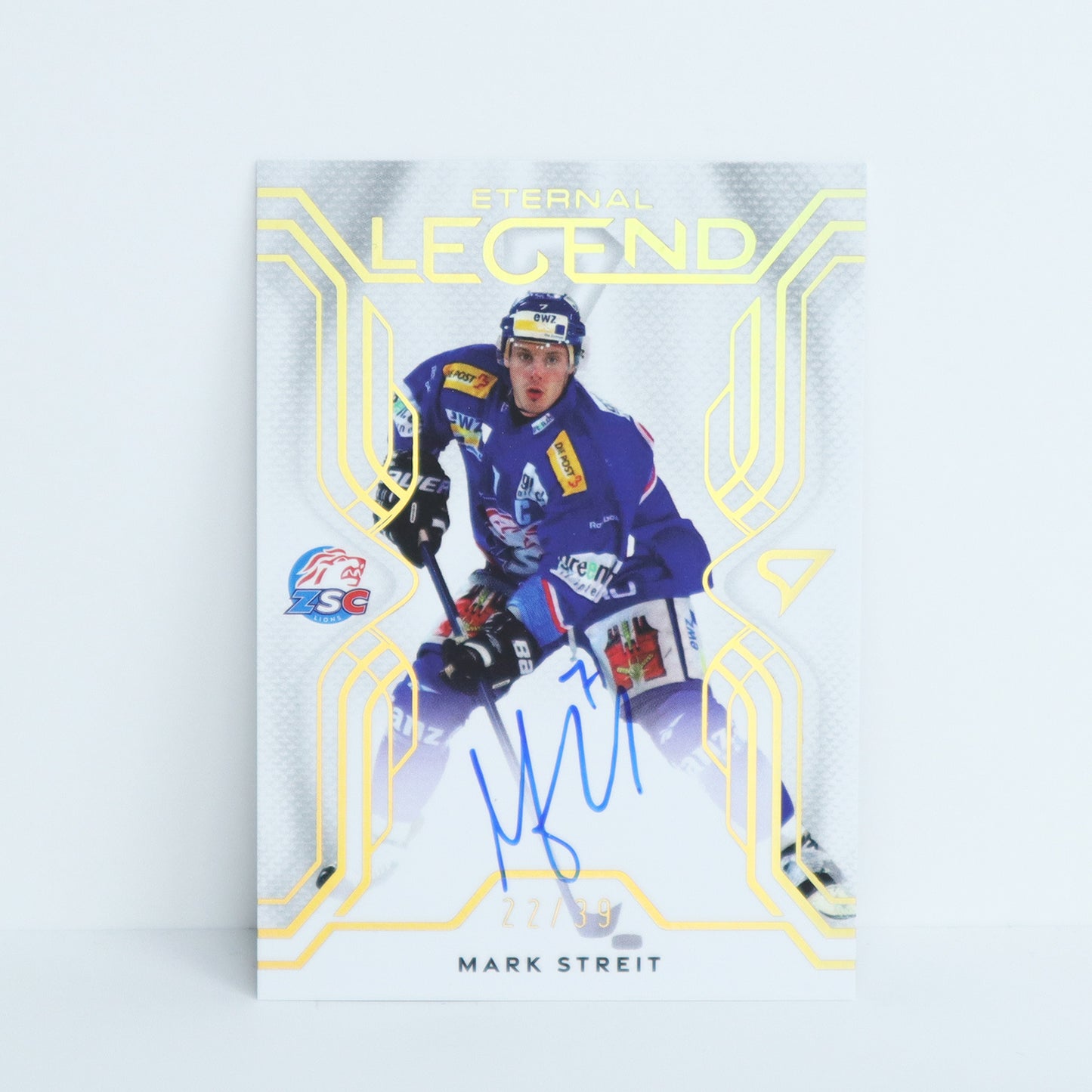 ELS-MS - ZSC - MARK STREIT - ETERNAL LEGENDS GOLD AUTO - 22/39