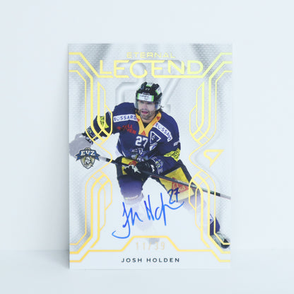 ELS-JH - EVZ - JOSH HOLDEN - ETERNAL LEGENDS GOLD AUTO - 11/39