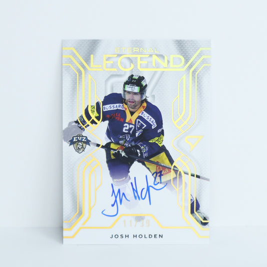 ELS-JH - EVZ - JOSH HOLDEN - ETERNAL LEGENDS GOLD AUTO - 11/39