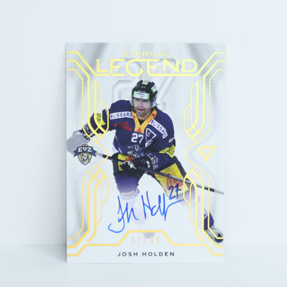 ELS-JH - EVZ - JOSH HOLDEN - ETERNAL LEGENDS GOLD AUTO - 37/39