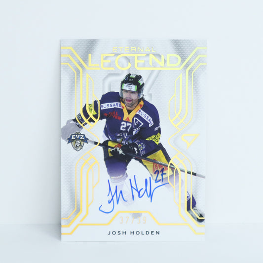 ELS-JH - EVZ - JOSH HOLDEN - ETERNAL LEGENDS GOLD AUTO - 37/39