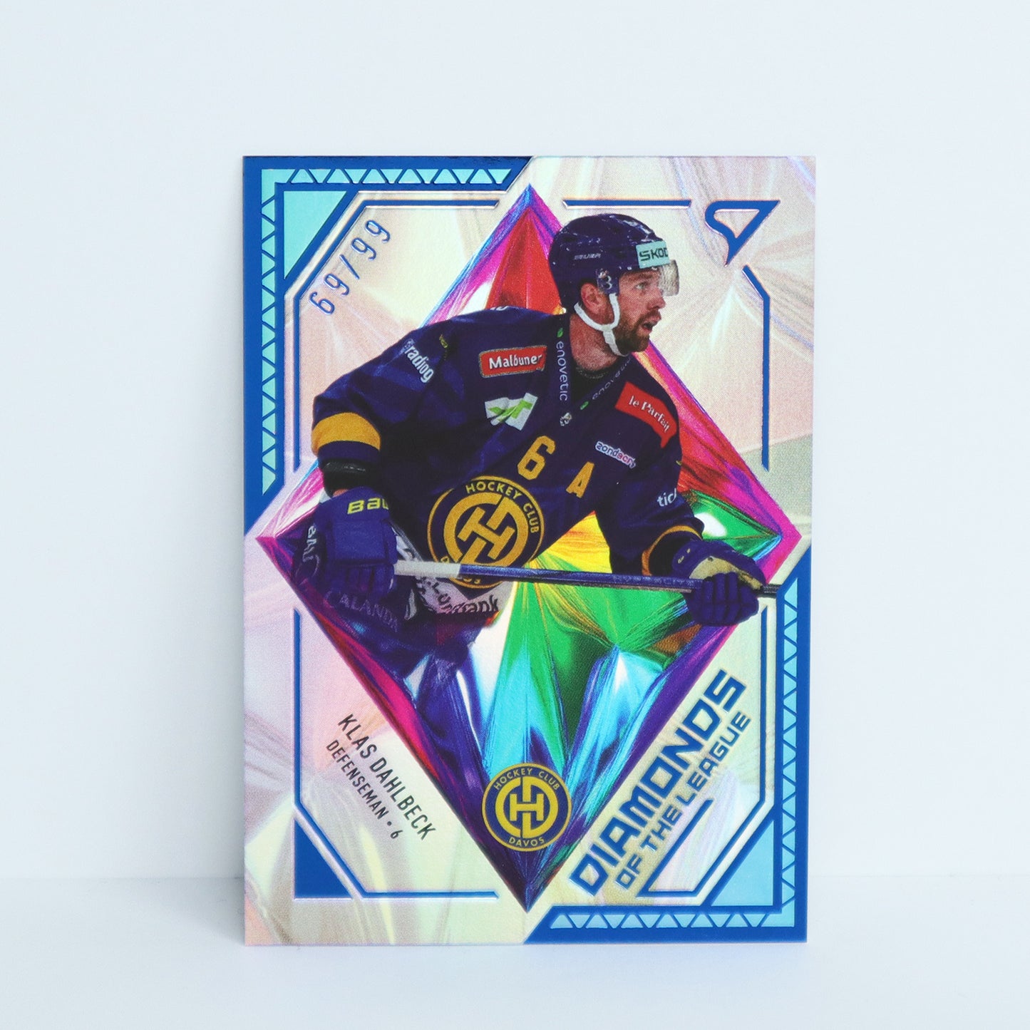 DL-08 - HCD - KLAS DAHLBECK - DIAMONDS OF THE LEAGUE BLUE - 69/99