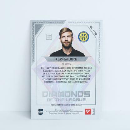DL-08 - HCD - KLAS DAHLBECK - DIAMONDS OF THE LEAGUE BLUE - 69/99