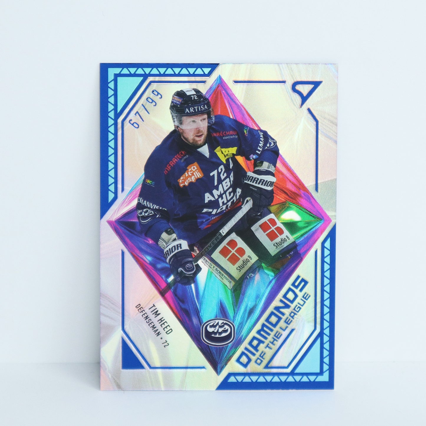 DL-23 - HCAP - TIM HEED - DIAMONDS OF THE LEAGUE BLUE - 67/99