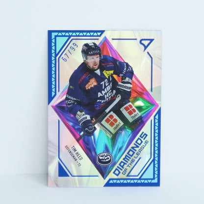 DL-23 - HCAP - TIM HEED - DIAMONDS OF THE LEAGUE BLUE - 67/99