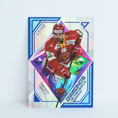 DL-28 - EHCB - FABIO HOFER - DIAMONDS OF THE LEAGUE BLUE - 49/99