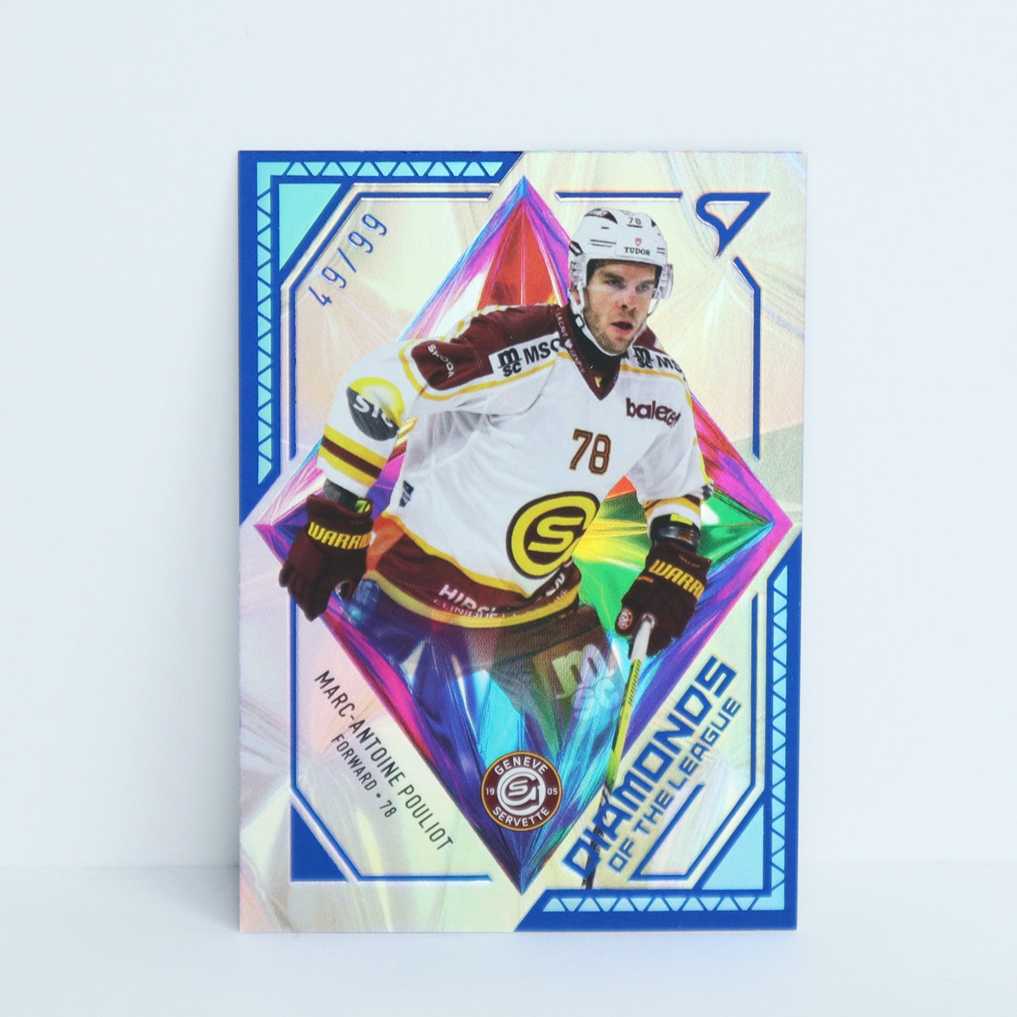 DL-30 - GSHC - MARC-ANTOINE POULIOT - DIAMONDS OF THE LEAGUE BLUE - 49/99