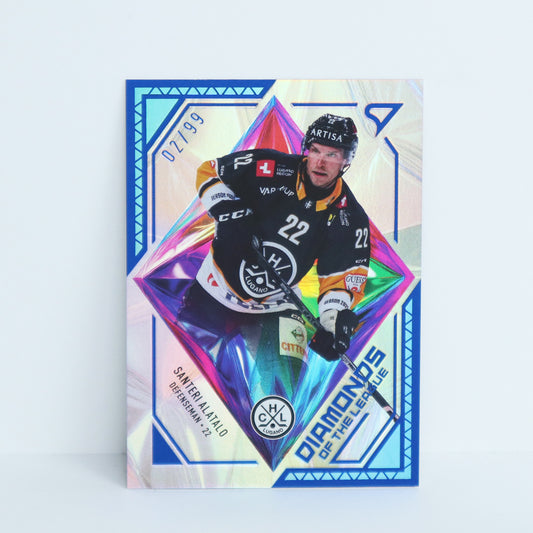 DL-32 - HCL - SANTERI ALATALO - DIAMONDS OF THE LEAGUE BLUE - 02/99
