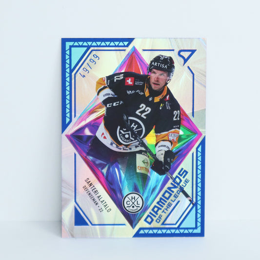 DL-32 - HCL - SANTERI ALATALO - DIAMONDS OF THE LEAGUE BLUE - 49/99