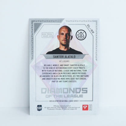 DL-32 - HCL - SANTERI ALATALO - DIAMONDS OF THE LEAGUE BLUE - 49/99