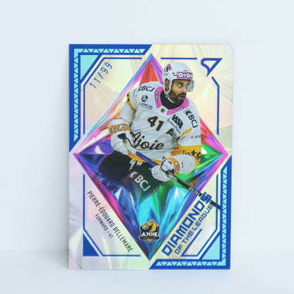 DL-35 - HCA - PIERRE-EDOUARD BELLEMARE - DIAMONDS OF THE LEAGUE BLUE - 11/99