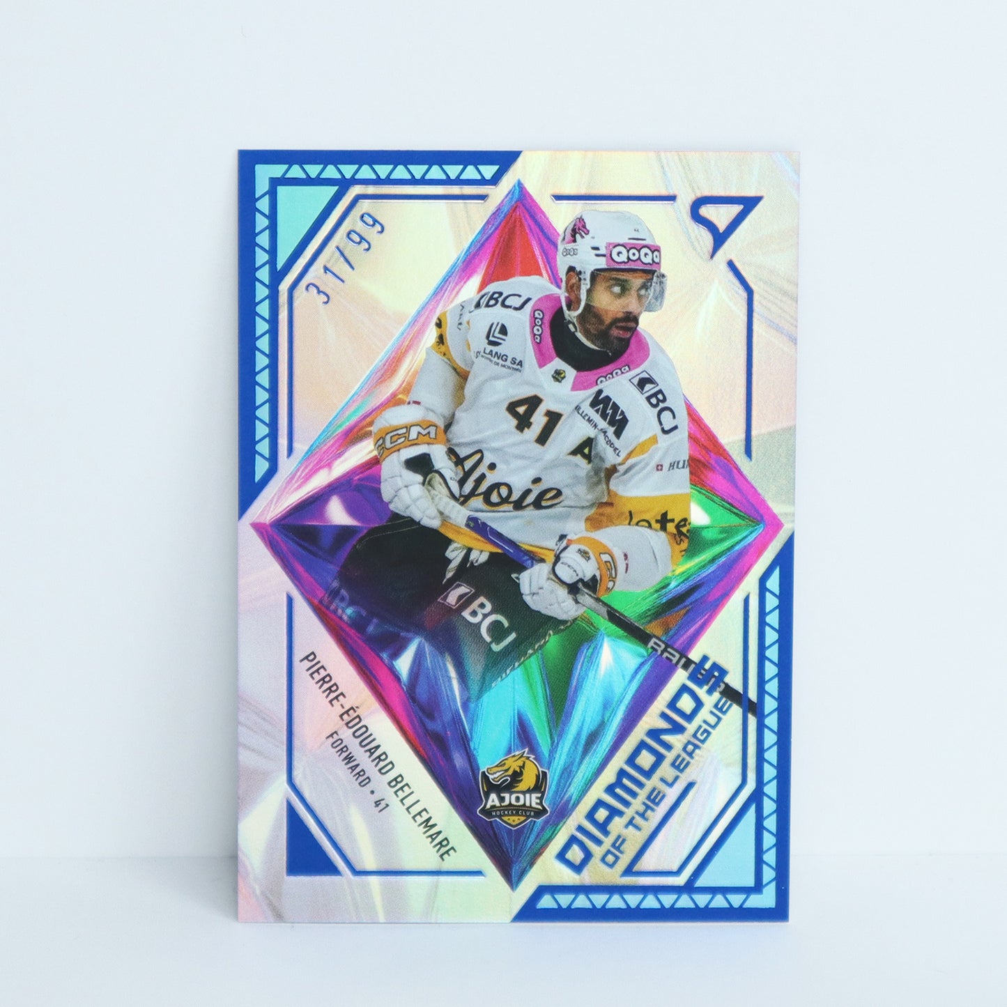 DL-35 - HCA - PIERRE-EDOUARD BELLEMARE - DIAMONDS OF THE LEAGUE BLUE - 31/99