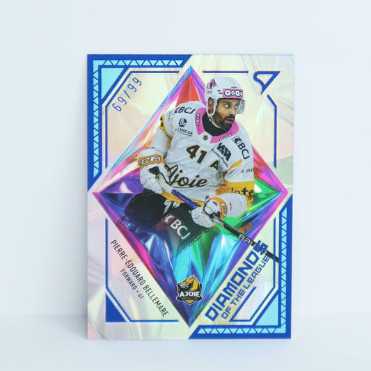 DL-35 - HCA - PIERRE-EDOUARD BELLEMARE - DIAMONDS OF THE LEAGUE BLUE - 69/99