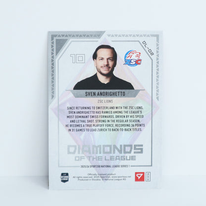 DL-02 - ZSC - SVEN ANDRIGHETTO - DIAMONDS OF THE LEAGUE PINK - 09/50
