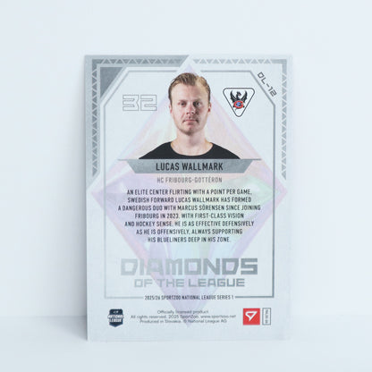 DL-12 - FRI - LUCAS WALLMARK - DIAMONDS OF THE LEAGUE PINK - 35/50